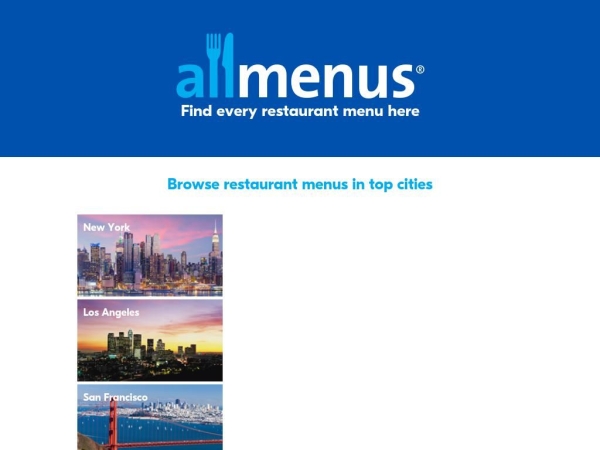 allmenus.com