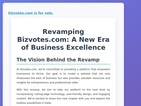 bizvotes.com