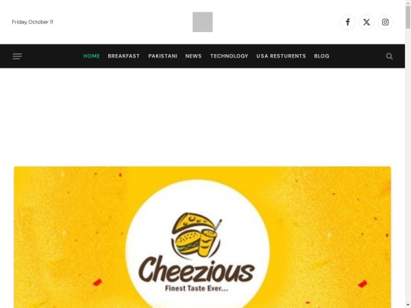 cheeziousmenus.com