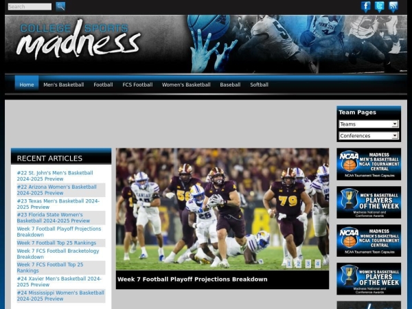 collegesportsmadness.com