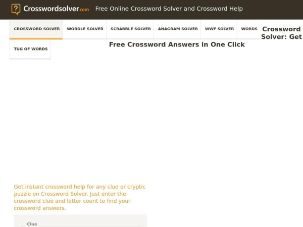 crosswordsolver.com