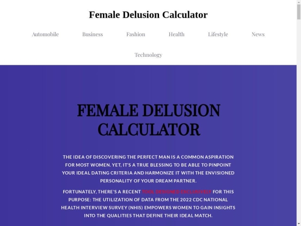 femaledelusion.com