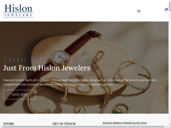 hislonjewelers.com