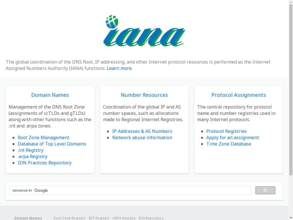 iana.org