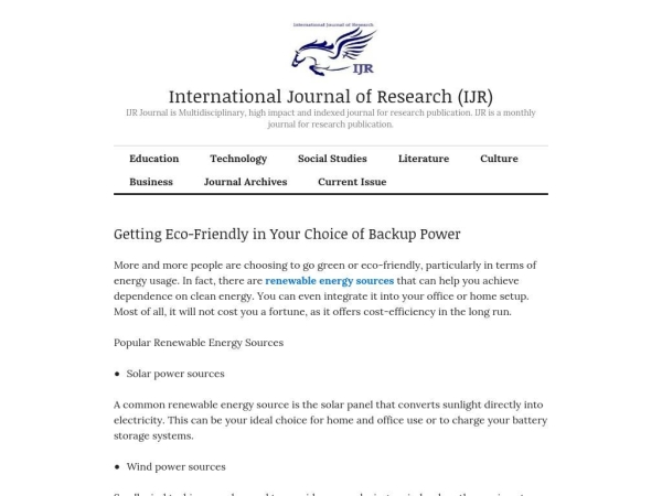 internationaljournalofresearch.com