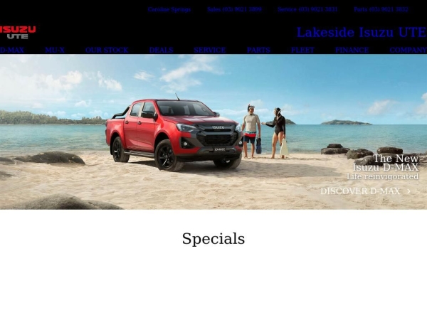 lakesideisuzuute.com.au