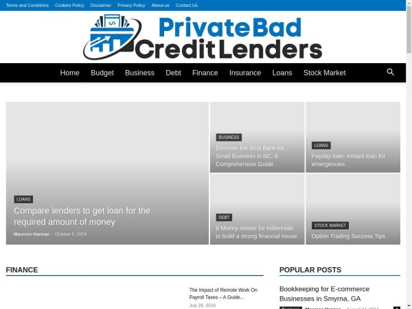 private-bad-credit-lenders.com