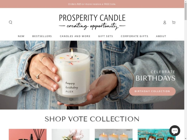 prosperitycandle.com